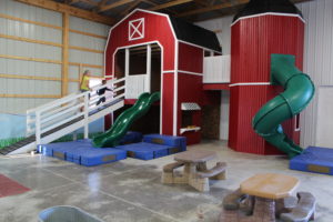 Indoor barn play ground